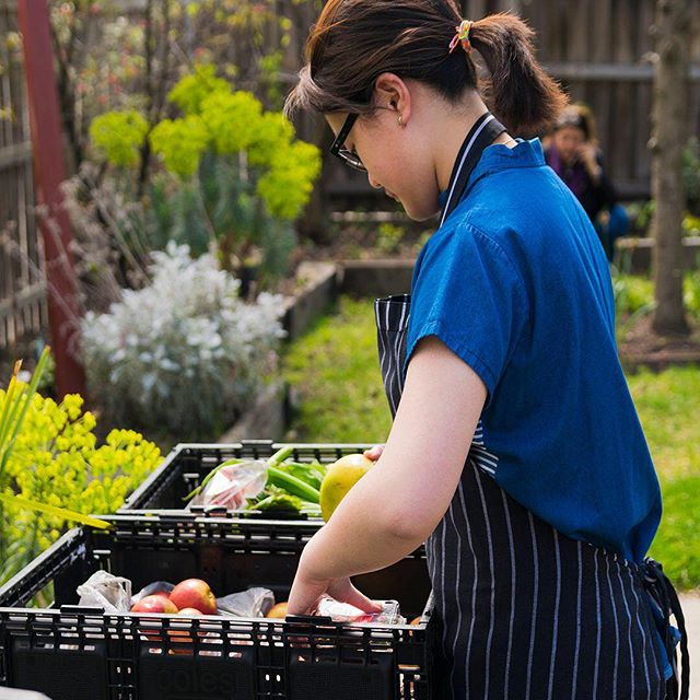 Food Waste - image of Open Table volunteer