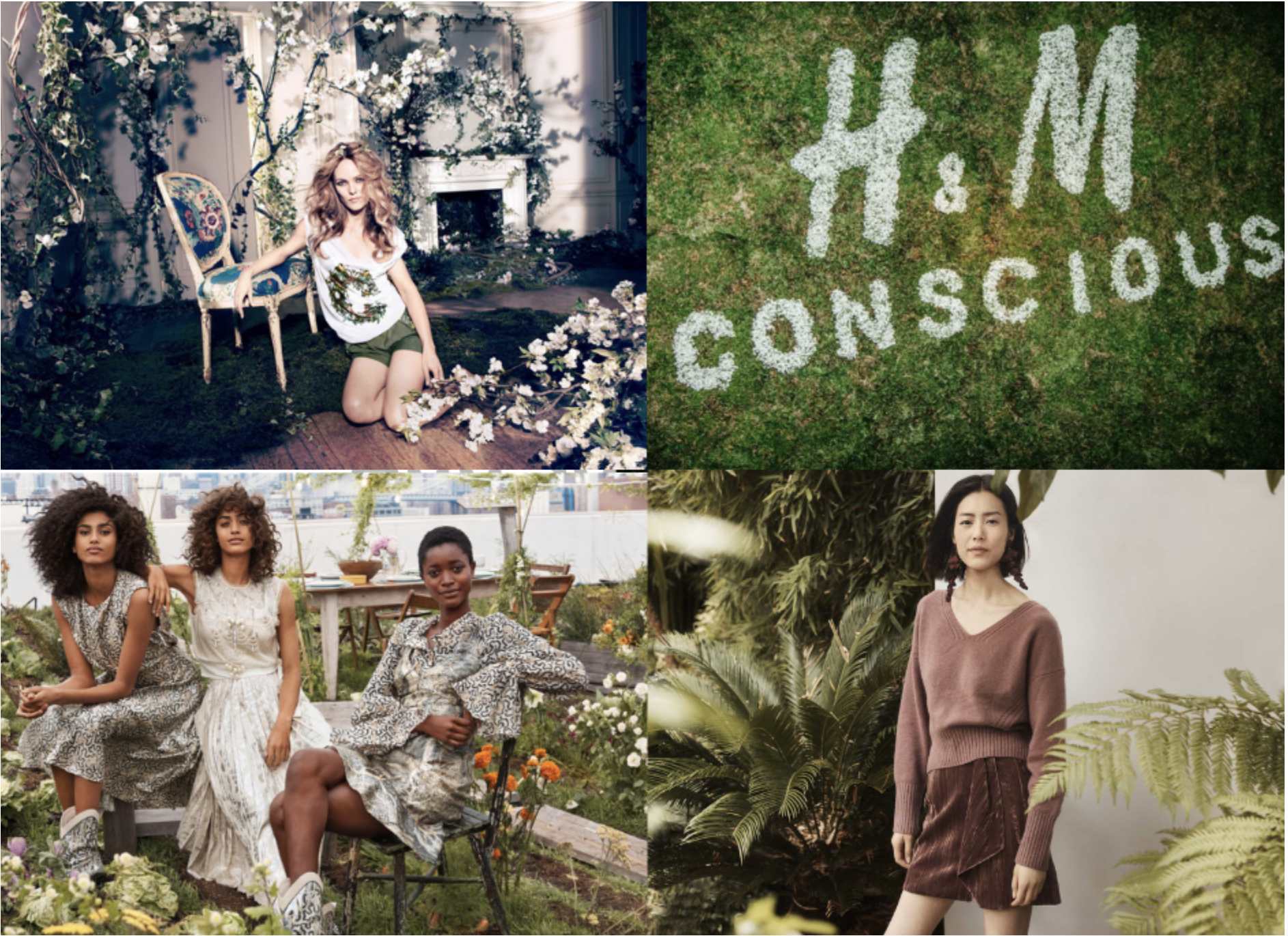 H&M Conscious marketing image 2019 from: https://medium.com/