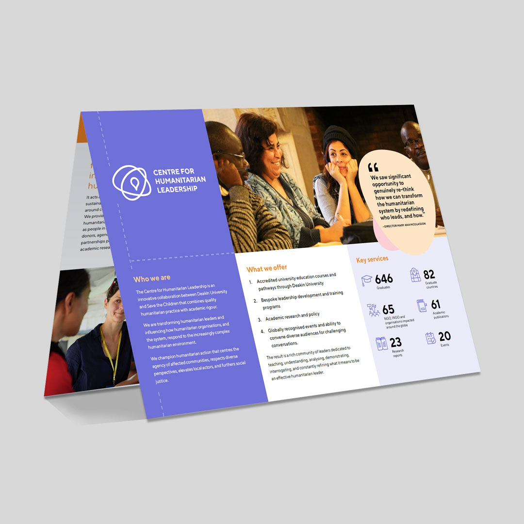 CHL Capacity Statement brochure mockup - front cover