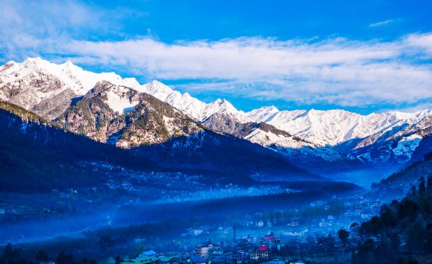 Manali, Himalayan resort town in India’s northern Himachal Pradesh state.