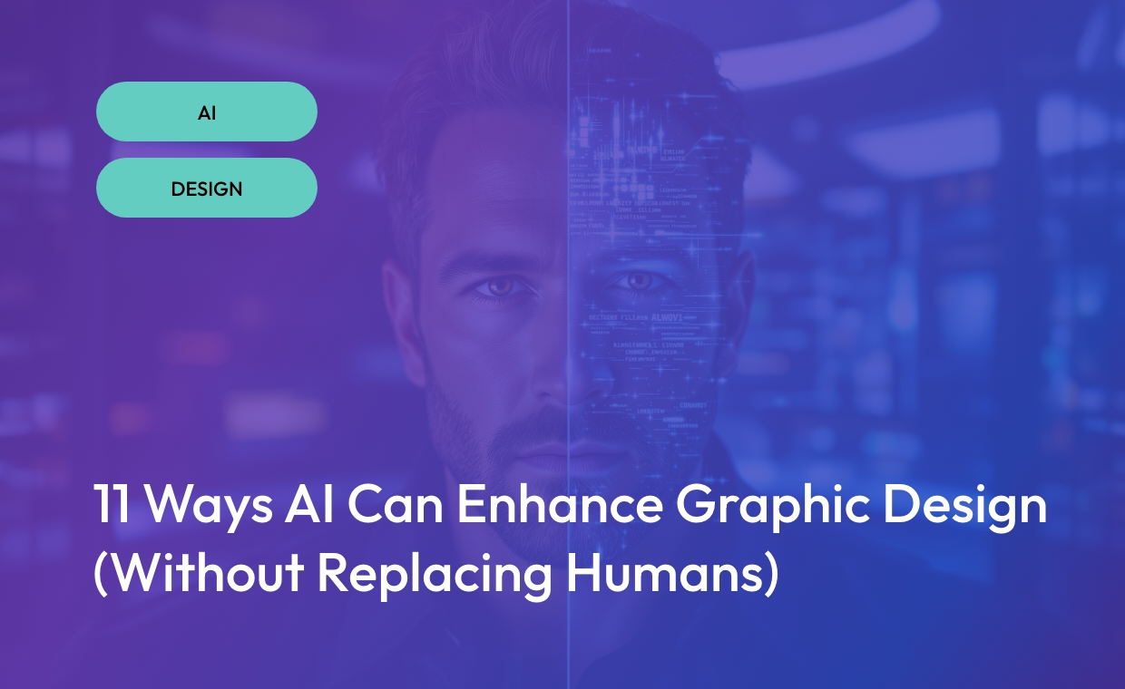 AI-generated Ben Affleck illustration – purple gradient blog featured image with EDCo. branding