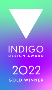 Indigo award 2022 gold badge