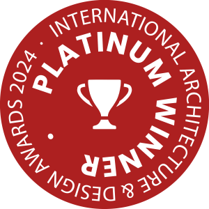 IADA 2024 platinum winner badge